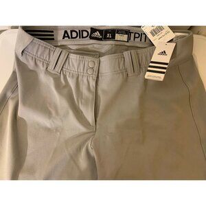 New Adidas Diamond Queen Elite Women's Sz XL Fastpitch Softball Pant Gray Cy2139